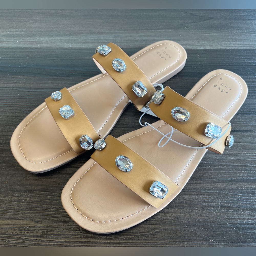 Rhinestone sandals